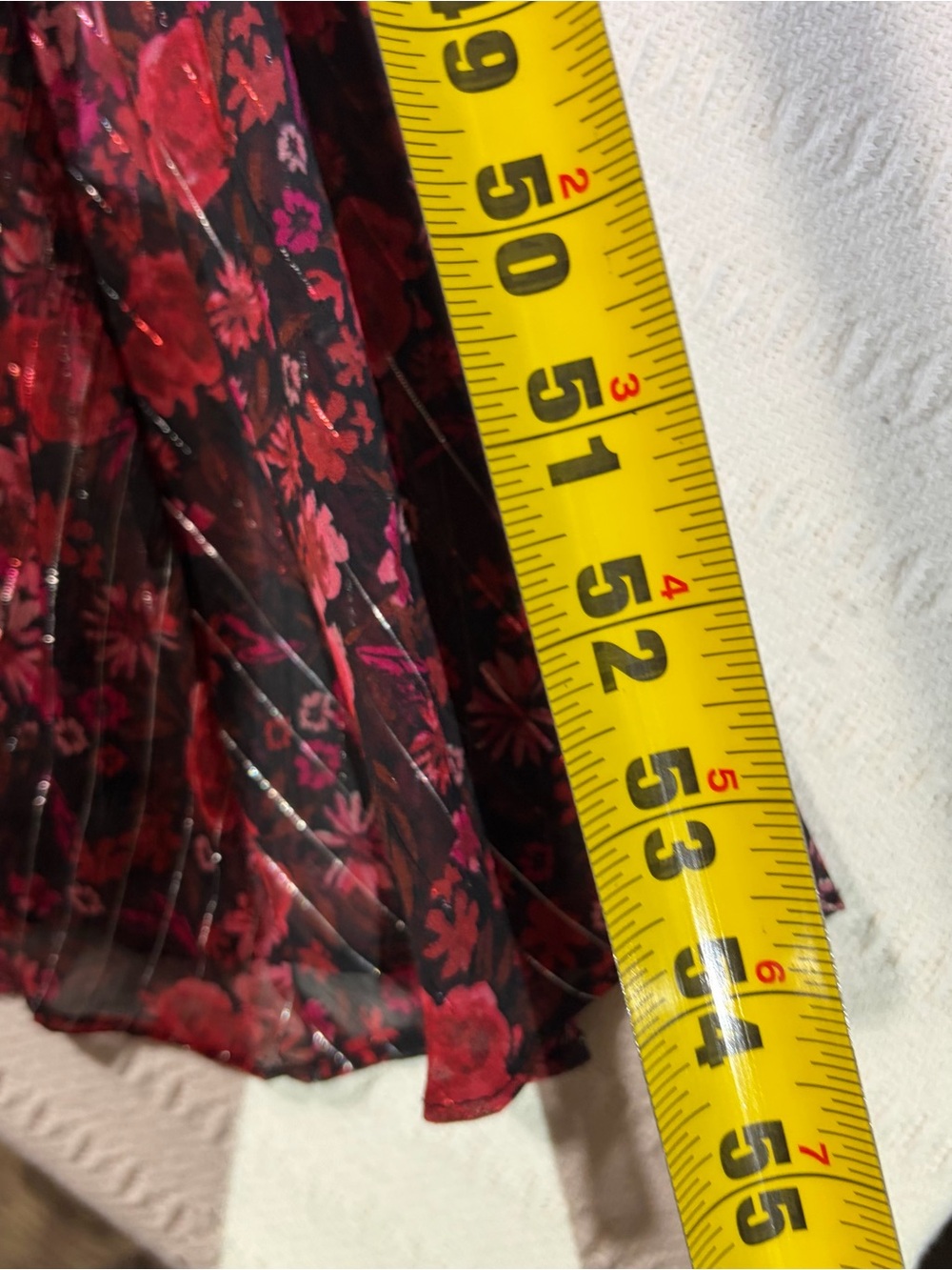 Haute Nites Floral Tiered Cutout Maxi Dress Small Flowy Fairy Party Going Out - Picture 13 of 13